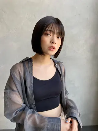 ショート カラー Ash中目黒店 榊間茜のヘアスタイル