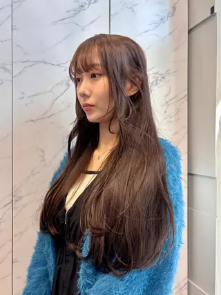 ロング カラー miu /透明感カラーのヘアスタイル