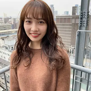 ミディアム 坂本 圭太朗のヘアスタイル