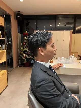 ショート メンズ デュークラソル所属・坂本 翔のヘアスタイル