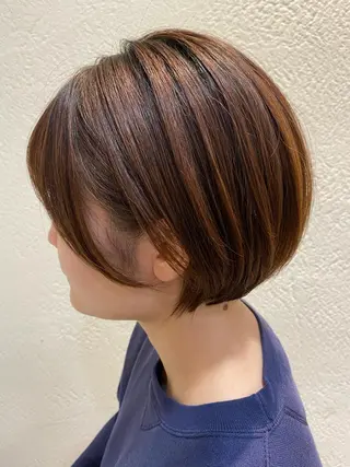 ショート ショートカット パーマ石井のヘアスタイル