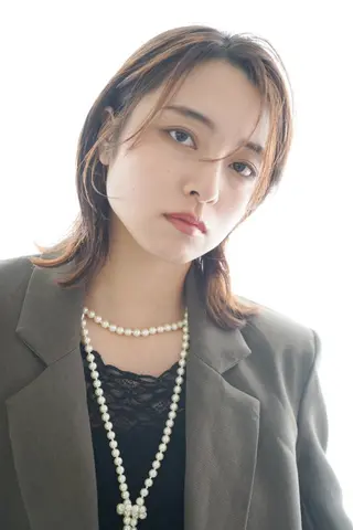 ミディアム ヘアアレンジ 🍓ブリーチ/ ハイライト/しんたにのヘアスタイル