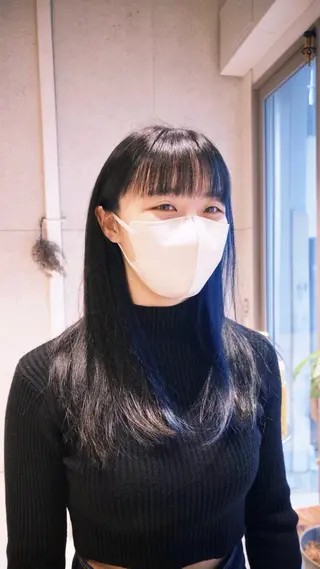 ロング カラー iki所属・パーマstyle てるてるのヘアスタイル