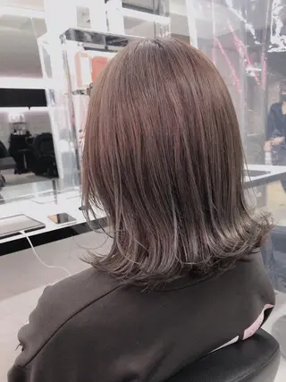 セミロング カラー パーマ ヘアアレンジ キッズ ネイル マツエク・マツパ ♡モテ髪/似合わせ♡ 透明感/JUICE♡のヘアスタイル