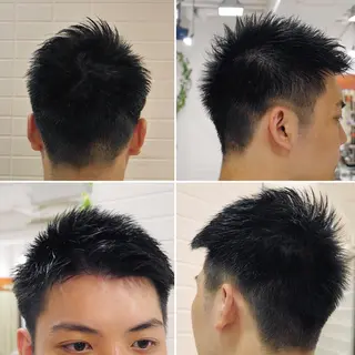 ショート メンズ "PEPPU "所属・派手髪、ハイトーン ショートヘアShinのヘアスタイル