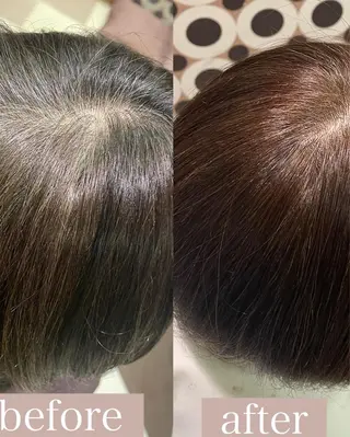 カラー 佐々木 麻純のヘアスタイル