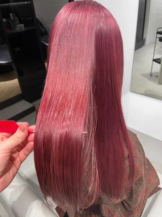 ロング カラー 艶カラーリスト 🌈銀座🌈牛込萌香のヘアスタイル