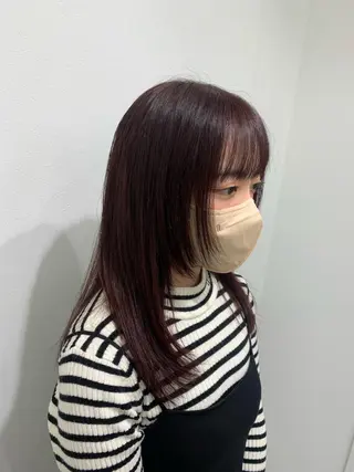 ロング レイヤー ハイトーン 暖色⭐︎KANAKOのヘアスタイル
