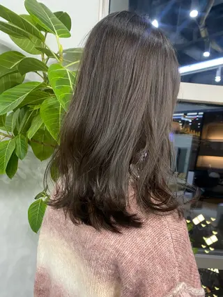 セミロング カラー パーマ ヘアアレンジ レイヤー/メンズ🥑 マエダアズミ🥑のヘアスタイル