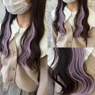 ロング エクステ＆艶カラー 🎀YURINA🎀のヘアスタイル