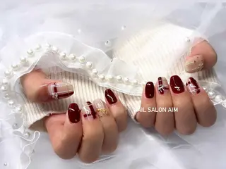 ネイル ネイルサロンAim 河原町［ヘアセット　ヘアエクステ　着付　専門店］所属・AIM 百夏のネイルデザイン