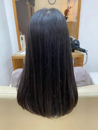 セミロング 銀座⚜️【脱白髪染め 美髪矯正】トグチのヘアスタイル