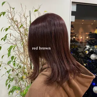 カラー 富永 美玖のヘアスタイル