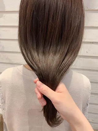 ミディアム カラー 🌱小顔ヘア/ボブ ミディアム/双葉🌱のヘアスタイル