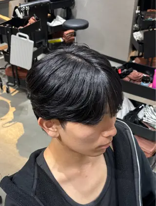メンズ 心斎橋メンズ特化 高森蓮のヘアスタイル