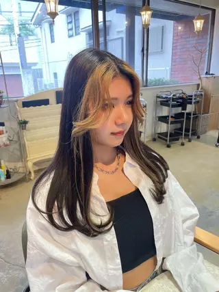 ロング Kahuli hair Ulu所属・Ulu RITSUのヘアスタイル