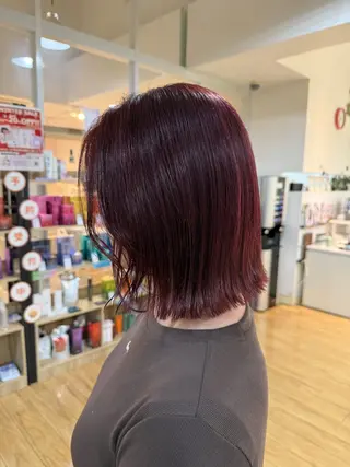 ショート カラー 鹿児島 聖来のヘアスタイル