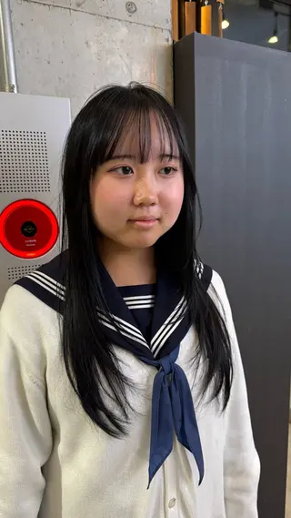 ロング 三好 祐希のヘアスタイル