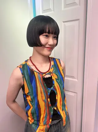 ショート モデル募集中🥚福岡 kii anju🐄のヘアスタイル