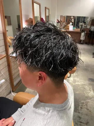 パーマ メンズ EARTH菊名店👾 ひらのすぐるのヘアスタイル