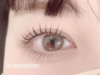 パーマ aranasalon あかりのマツエク・マツパデザイン