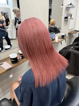 セミロング カラー ✨ハイトーンカラー✨ /⭐︎Yudai⭐︎のヘアスタイル