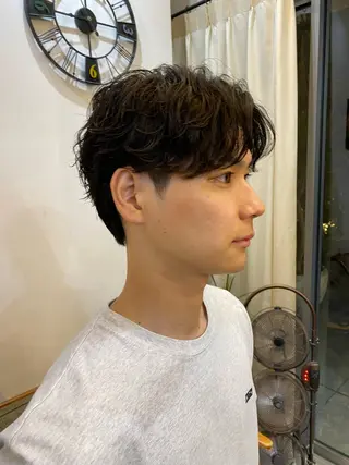 パーマ 東 茉央/メンズ パーマ🧸銀座のヘアスタイル