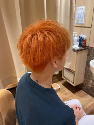 ショート HAIR MODE  KIKUHI「ヘアモードキクチ」神田店所属・💈【理容室】夜受付 上坂　一宏のヘアスタイル