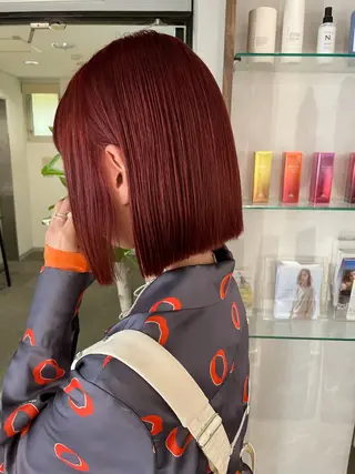 ミディアム カラー 天王寺/阿倍野 tocca rieのヘアスタイル