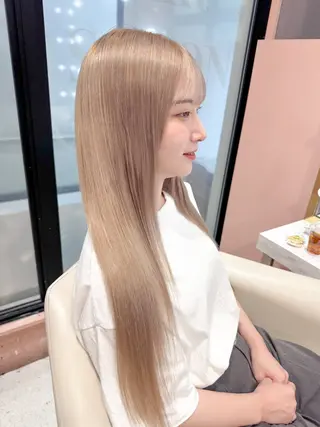 ロング カラー Chérie所属・Chérie 渋谷/カラーサロンのヘアスタイル