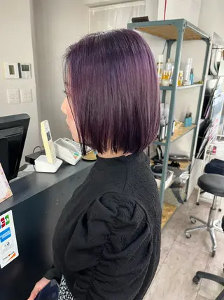 カラー 💙 Tomoka💜のヘアスタイル
