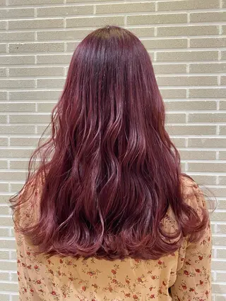 ロング 植田 菜月のヘアスタイル