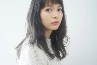 セミロング 鈴木 崇弘のヘアスタイル