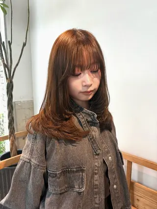 セミロング Fev YUZUのヘアスタイル