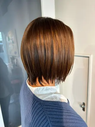 ショート 透明感カラー 暖色shihoのヘアスタイル