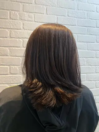 カラー カラーお任せ下さい✨ 𝙼𝙰𝙽𝙰🧸のヘアスタイル