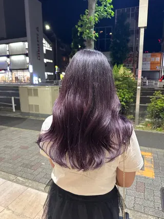 ロング カラー 大須/酸性ストレート 木場 健斗🌳のヘアスタイル