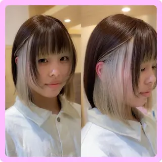 ショート 推しヘア🎀 NATSUNEのヘアスタイル