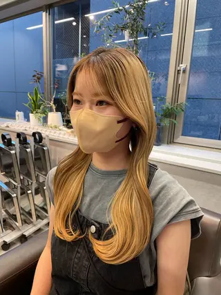 ロング 髪質改善/縮毛矯正/ 酸性ストレート/まやのヘアスタイル