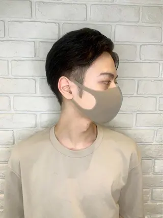 メンズ 髪質改善/縮毛矯正 艶カラー/珠聡のヘアスタイル