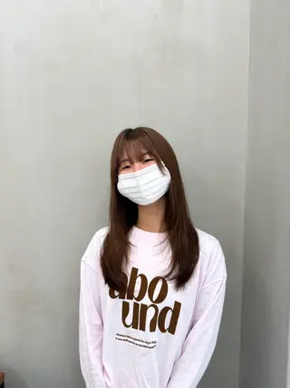 ロング enny 清澄白河所属・長谷部 友香のヘアスタイル