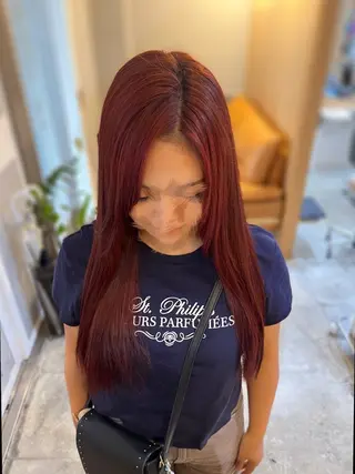 ロング ILObymiloc ナナカのヘアスタイル