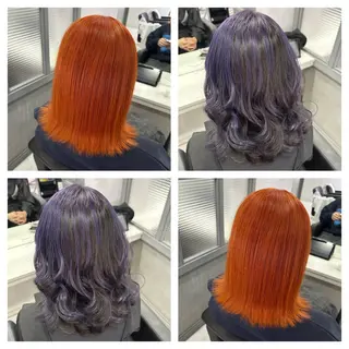 ミディアム カラー ヘアアレンジ 🎀推し活ヘアー🎀 Yuuna🐰💖のヘアスタイル