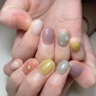 ネイル sweet 仲野陽子のネイルデザイン