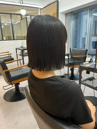 ショート カラー パーマ ヘアアレンジ メンズ キッズ ネイル マツエク・マツパ アイブロウ 横浜Bob美容師🤎 ERINAのヘアスタイル