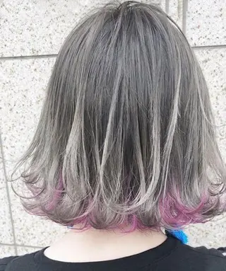 ミディアム カラー Charlie's market所属・ディレクター Masakiのヘアスタイル