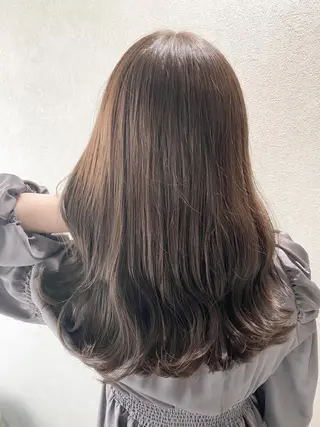 セミロング カラー ヘアアレンジ *透明感 髪質改善* ✂️佐藤 敬人✂️のヘアスタイル
