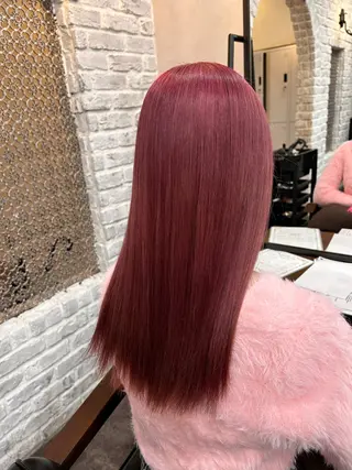 ロング カラー 🦄🩵YUNA 🩵🦄のヘアスタイル