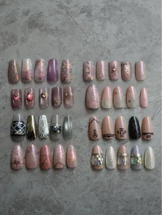 ネイル 7nail所属・なんば7nail YUZUHAのネイルデザイン