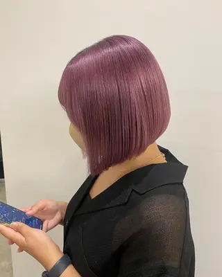 ミディアム 藤野 凪沙のヘアスタイル